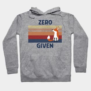 Zero FOX Given Hoodie